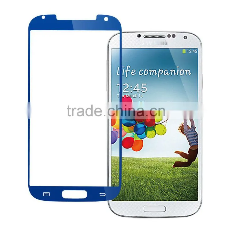 Tempered glass protector with Colorful painting for Samsung S4 mobile phone, tempered glass protectors screen guards for i9500