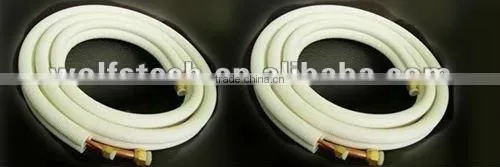 Insulated copper tube for air conditioning or refrigerator