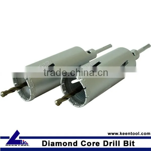 Vacuum brazed sds drill bit for concrete