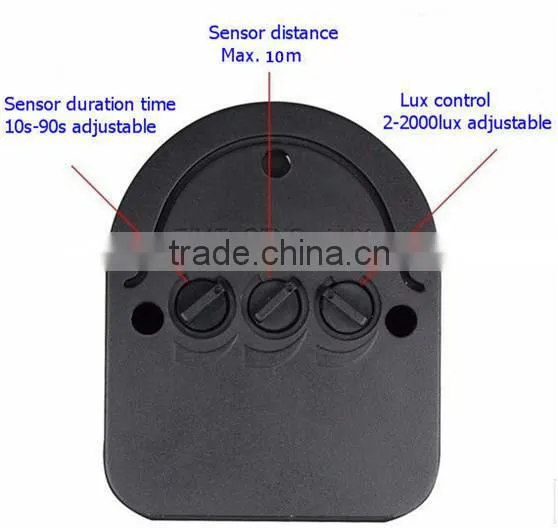 Outdoor Solar Power 0.075W Led Motion PIR Sensor Light