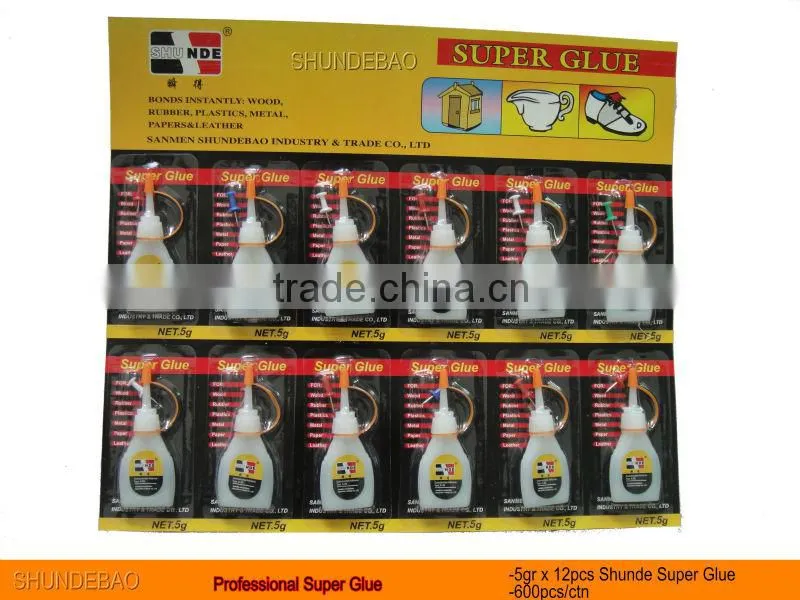 Plastic bottle super glue 5g