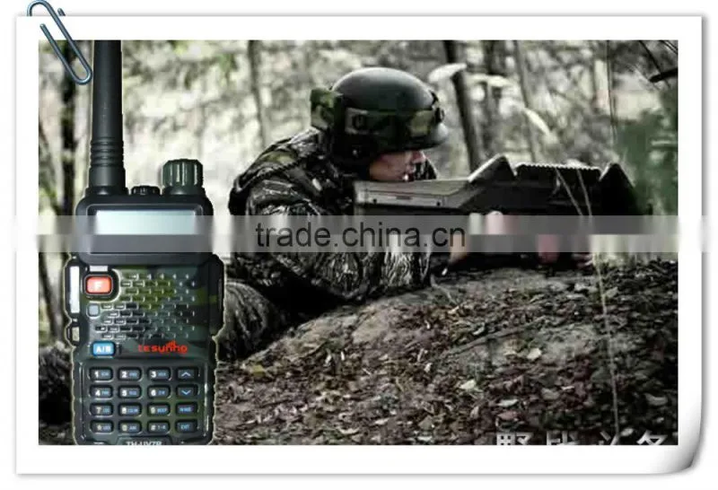 TESUNHO TH-UV7R high quality wide frequency band dual band ham radio two way radio