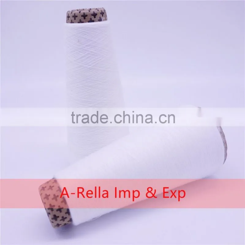 100% polyester spun yarn virgin high quality polyester yarn manufacturer from China