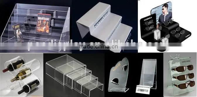 clear acrylic optical disk display