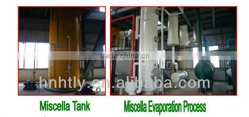 Complete set rice bran oil mill machinery