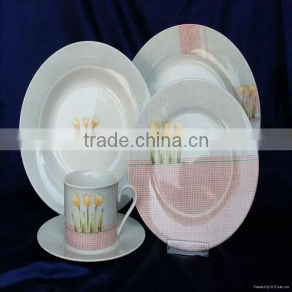 latest dinner set with popular design,crockery dinner set,opal dinner set