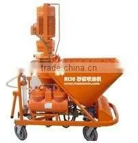 Mortar mixer-pump dry plaster machine