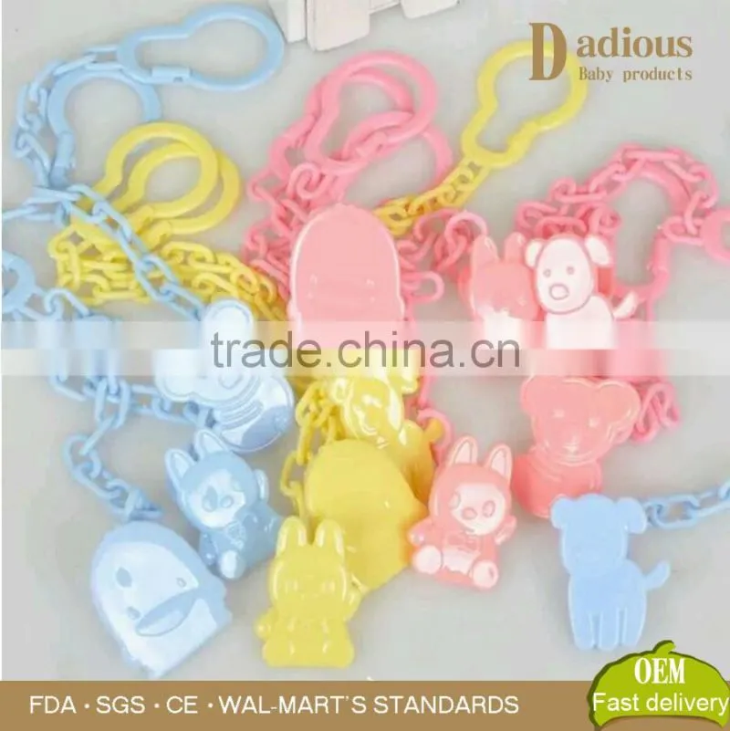Wholesale Custom Funny Baby Soother Pacifier Dummy Clip