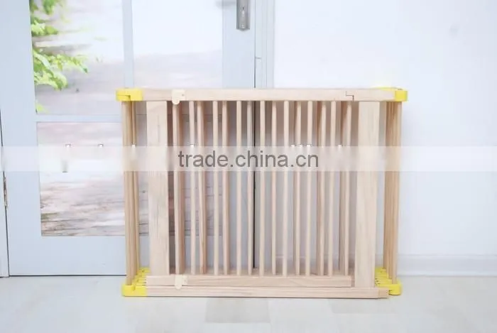 8 Panels new wooden folding baby playpen new design