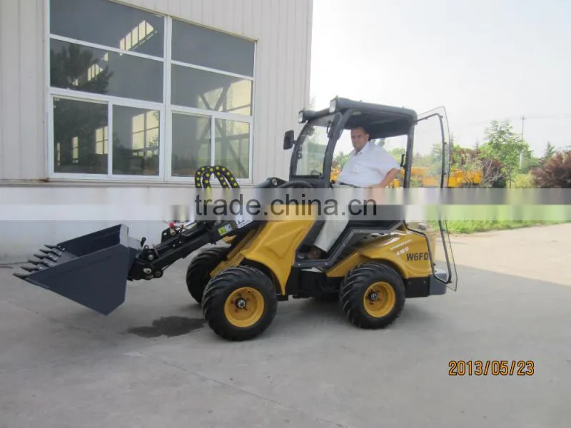 China telescopic mini wheel loader with low price for sale