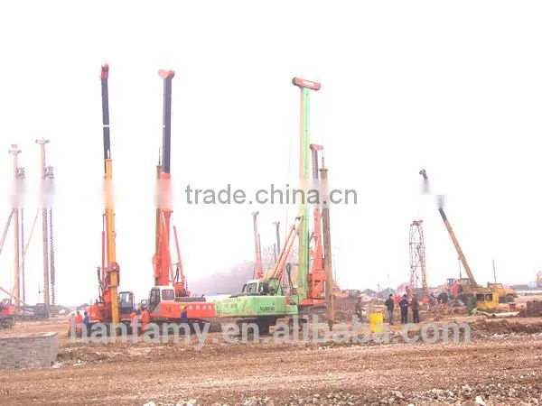 HF-YD7 functional full hydraulic impact hammer pile driver for foundation construction