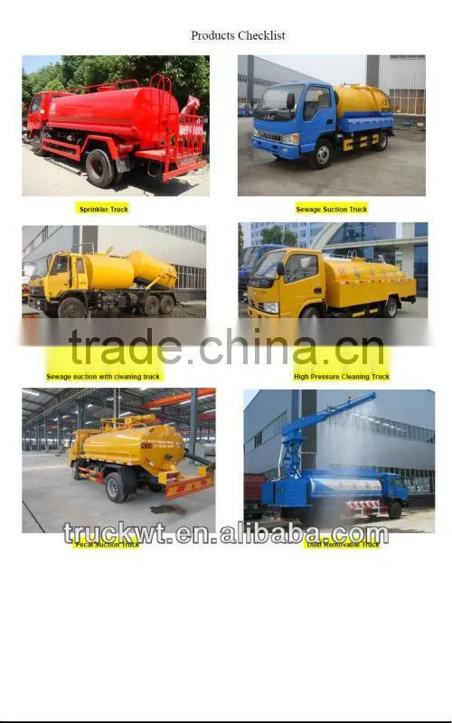 truck mounted sweeping machine
