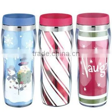 Bell Single wall Eco-friendly auto travel thermal camping mug with handle