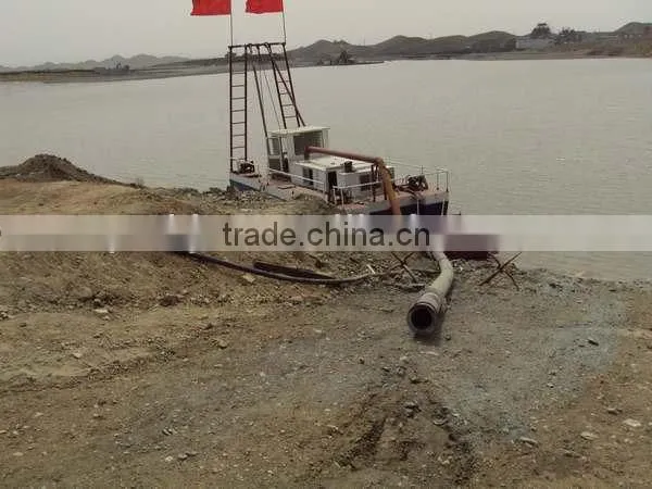 river sand dredging boat In accordance with the international boat building standard