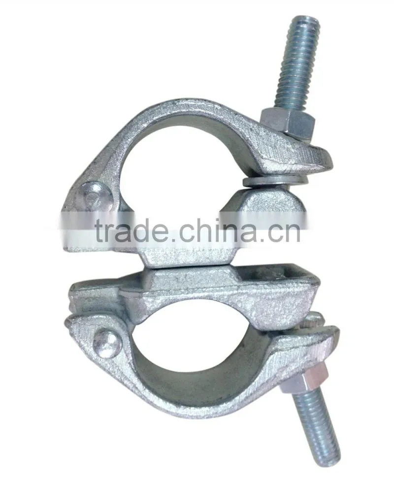 hot dipped galvanized double coupler