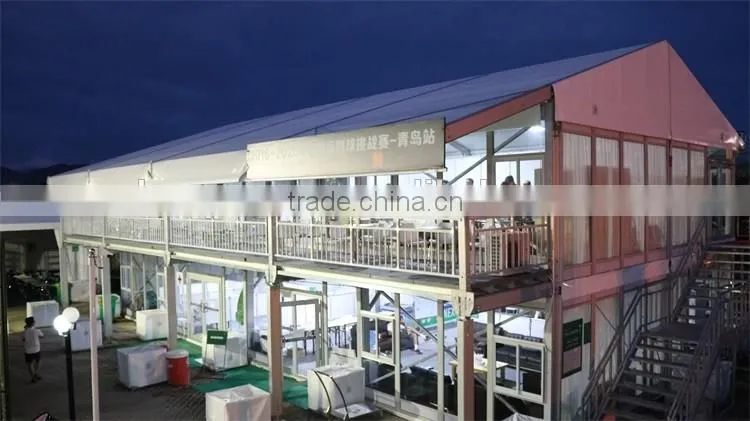 German quality China manufacture double decker marquee for sports festival events for sale
