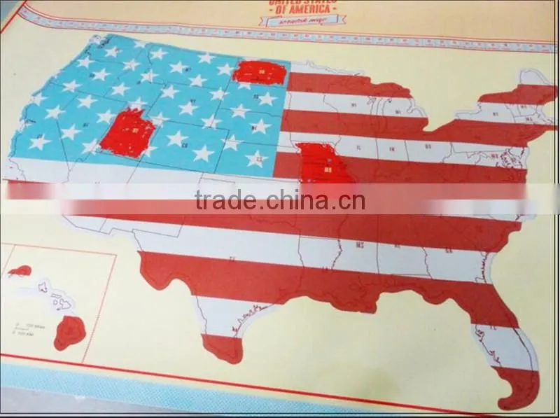 CT-537 Map USA Carry travel gifts