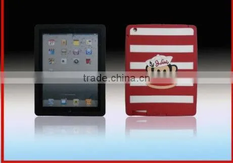 Waterproof Lastest Design silicon case for ipad 2 smart cover