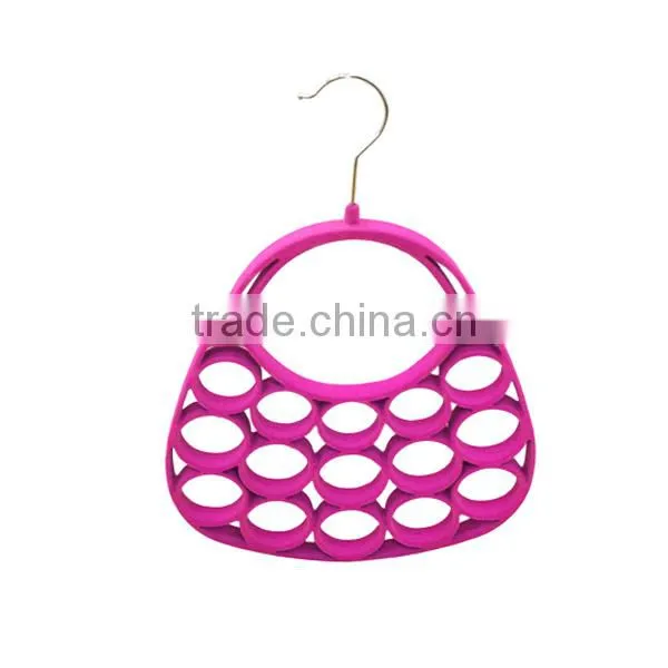Velvet hanger for scarf