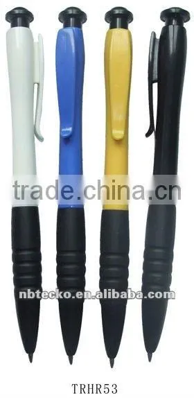 lovely plastic ball pen for advertising logo