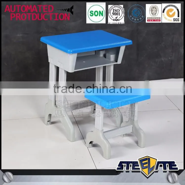 Adjustable height children desk and chair kids study table and desk for wholesales