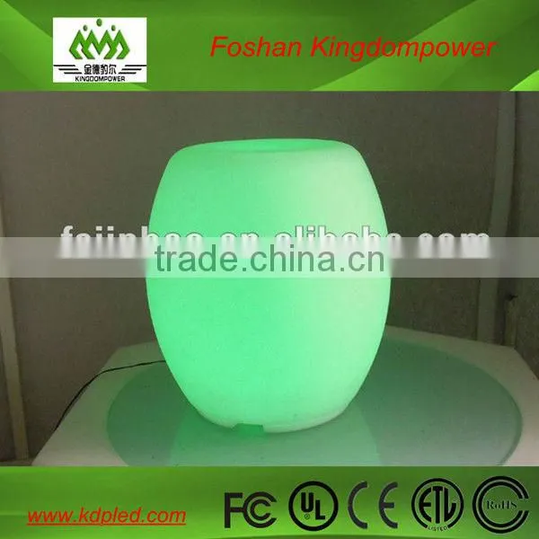 illuminated rechargeable battery led chair