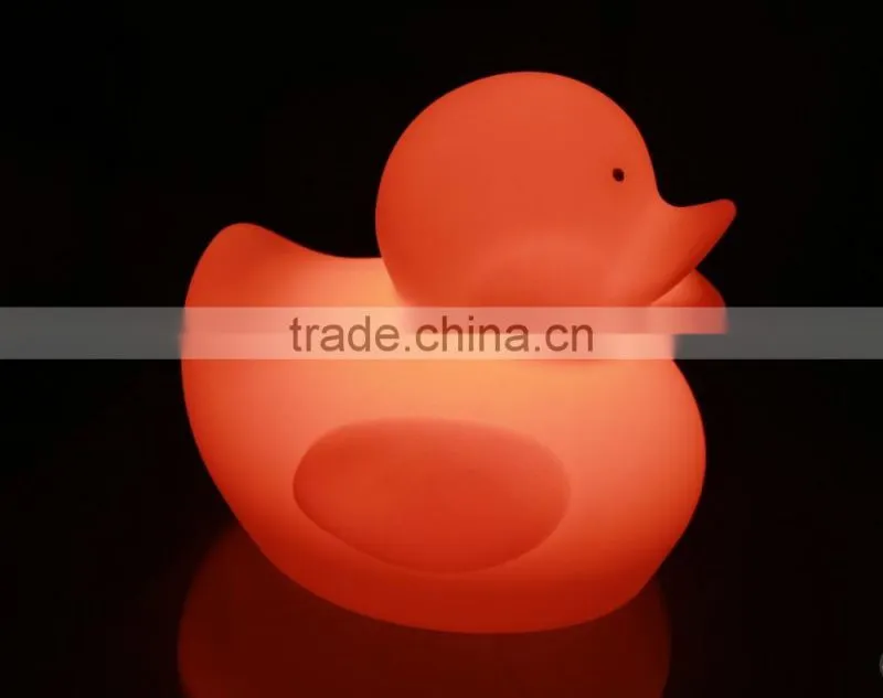 Floting lighting fountain decoration led duck