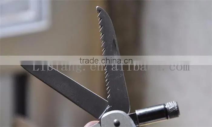 Wholesale silver portable multifunction stainless carabiner bulk