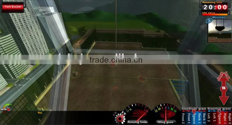 high quality tower crane learning simulator
