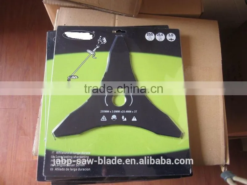 China factory polishing metal blades for brush cutter