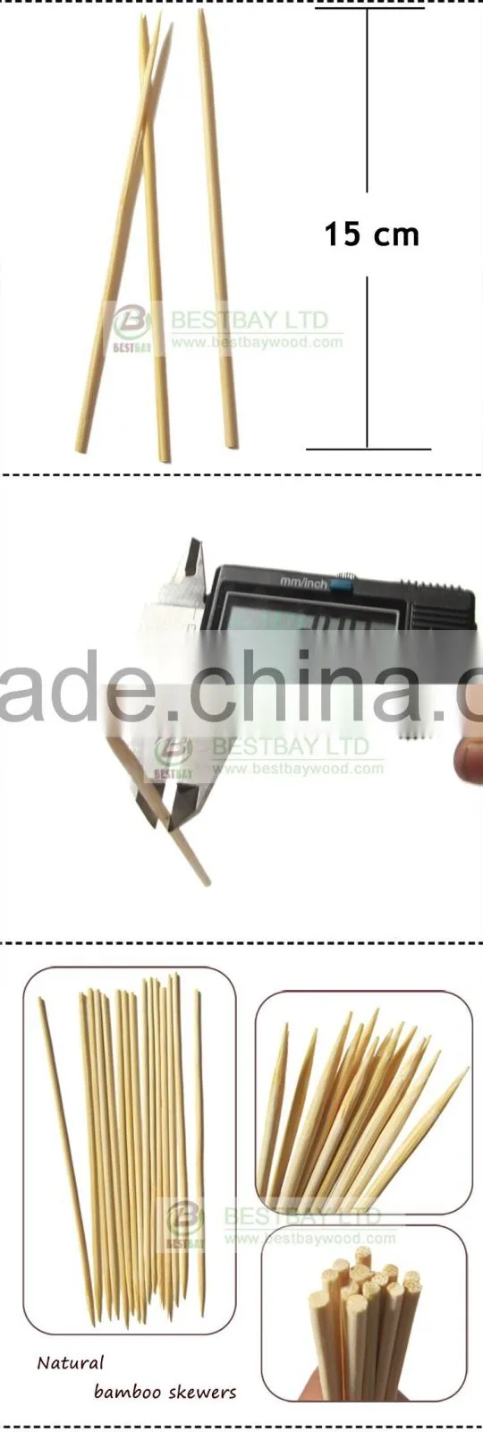 Party fruit picnic bamboo bbq skewers and bamboo skewers wholesale