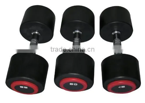 Rubber dumbbell