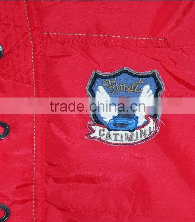 fashion design high quality brands children boy coat clothing for baby
