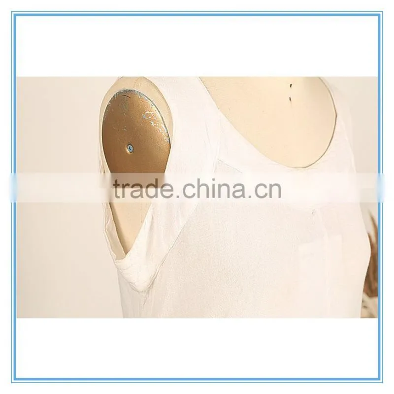 Summer Women Elegant Sleeveless Linen Cotton Asymmetrical Beach Dress