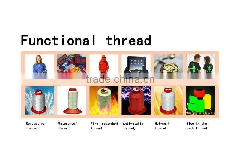 100% polyester sewing thread