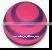 rubber ball with fluorescent
