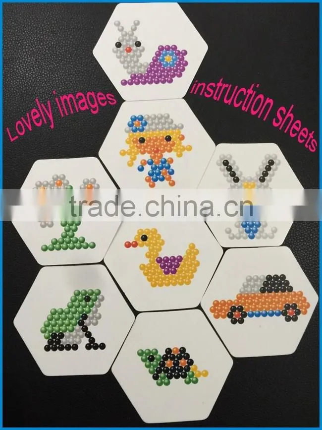 New novelty toys sticky with water kids diy magic beads