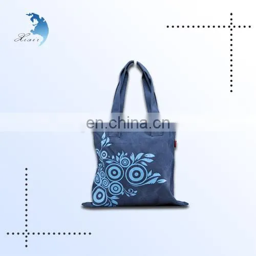 Custom logo with well designed cotton handbag textile printing cotton bag for sale