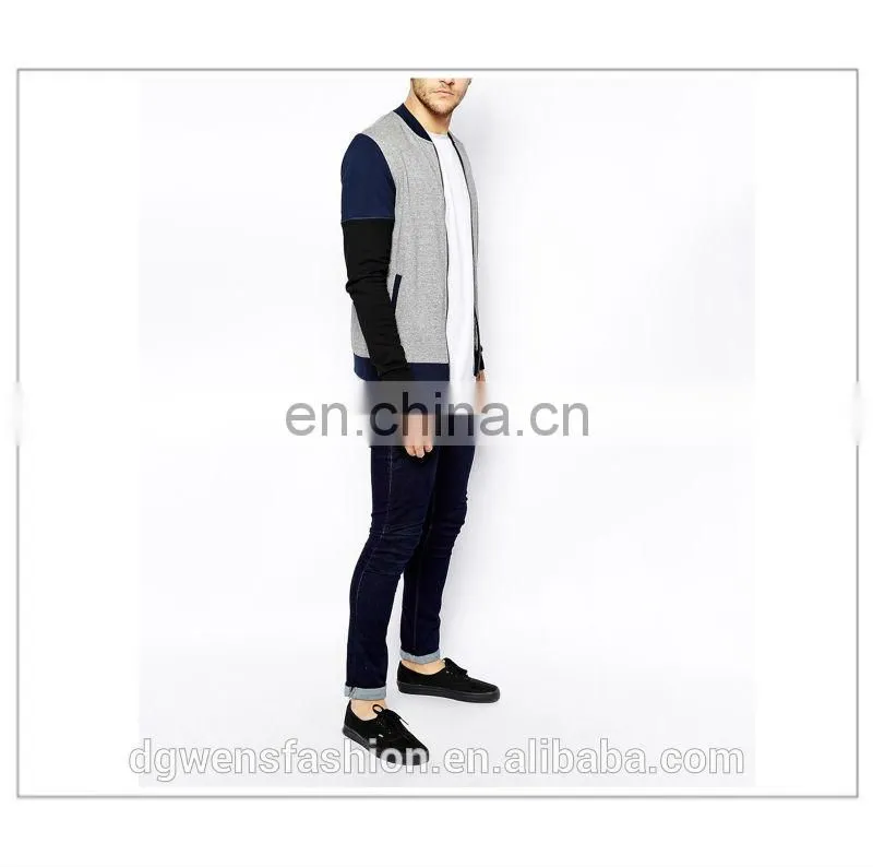 Mens Clothing Cut&Sew Panels Corduroy Jacket