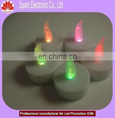 plastic glow flashing led coaster battery changeable beer promotion item