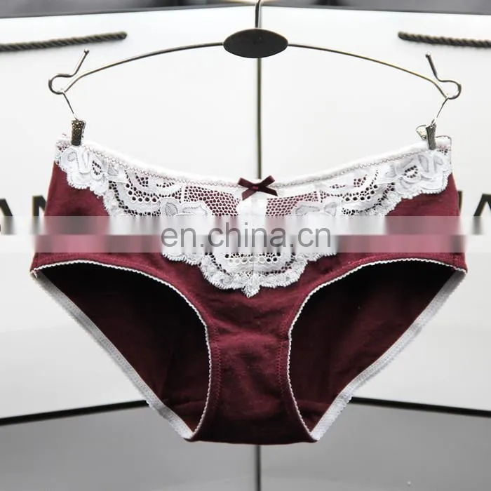 sexy lace lovely girls panties comfort cotton lady panties girls' underwear