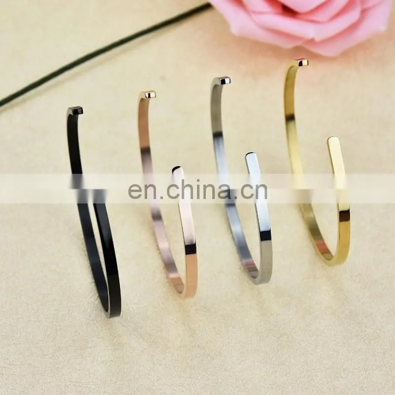 Couple bracelet creative inspired stainless steel jewelry