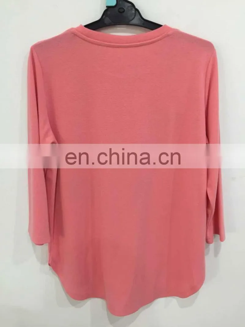 Ladies' printed cloth embroidered long-sleeved fleece