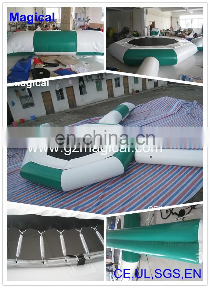 hot sale inflatable water trampiline inflatable water park inflatable water game