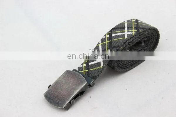 Canvas Belt With Full Printing Waist Support Belt For Men