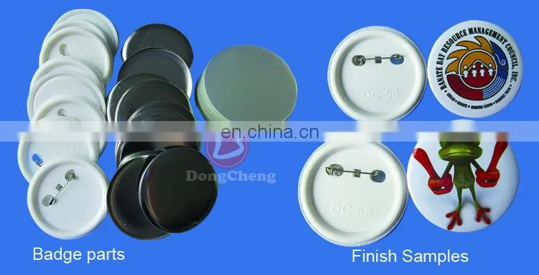 Excellent quality manual metal badge making machine DCMA-008