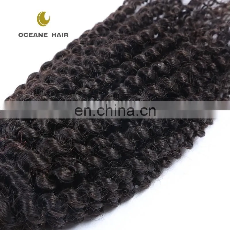 unprocessed brazilian human hair, kinky curly virgin human hair weave