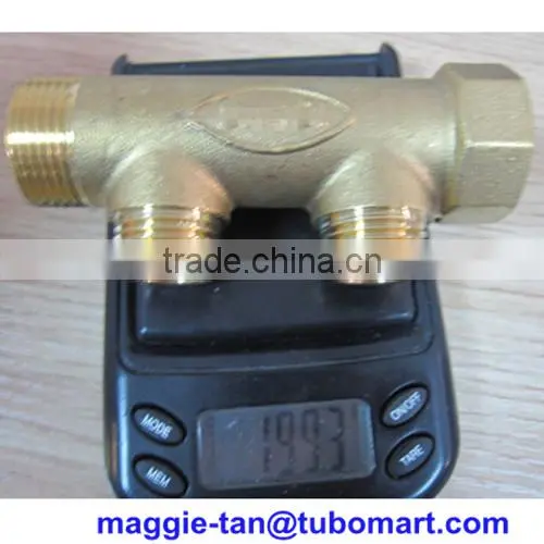 Floor Heating 2 to 6 Ways Manual Brass Water Manifold distribution