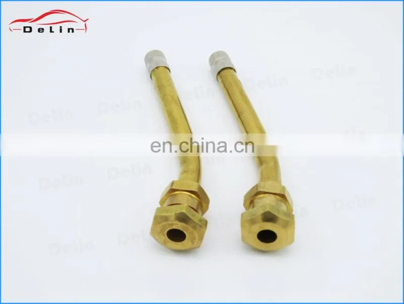 DeLin Standard hexangular V3-20-4 Brass Truck Tire Valve 27 Degree 85MM V3.20.4