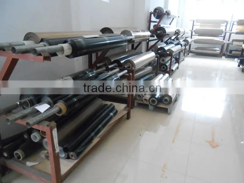Heat resistant 1000mm width teflon finish fabric jumbo roll for free sample
